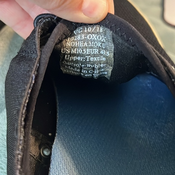 Olukai Nohea Moku Sneakers Black on Black 10 - Picture 8 of 8